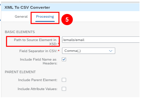 XML to CSV converter